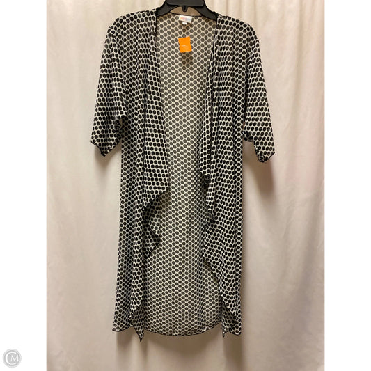 Swimwear Cover-up By Lularoe In Black & White, Size: S