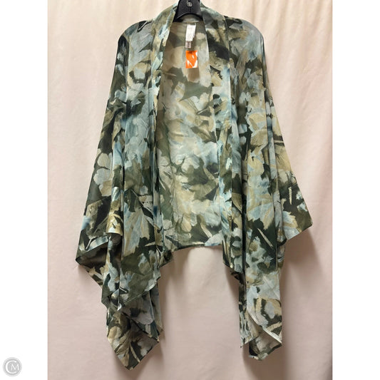 Swimwear Cover-up By Clothes Mentor In Green, Size: 3x
