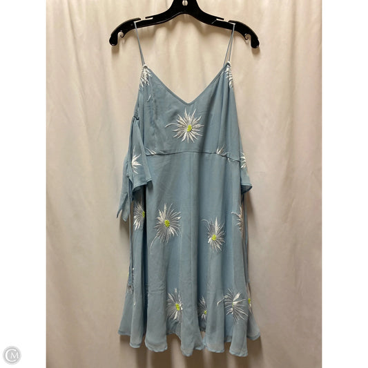 Dress Casual Midi By Asos In Blue, Size: L