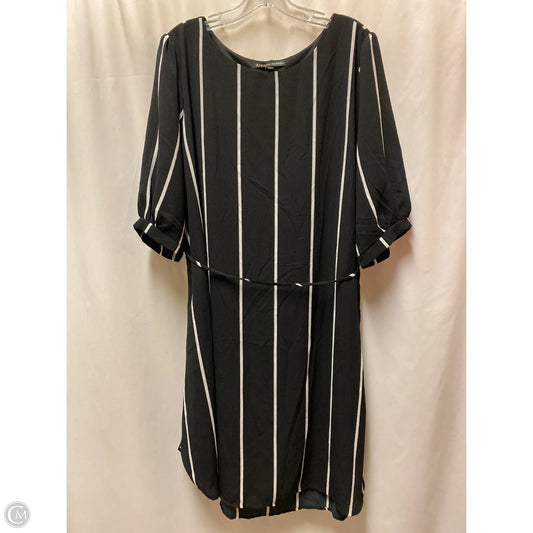 Dress Casual Midi By Always Indigo In Black & White, Size: 2x