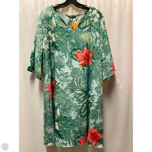Swimwear Cover-up By Shein In Green, Size: 3x