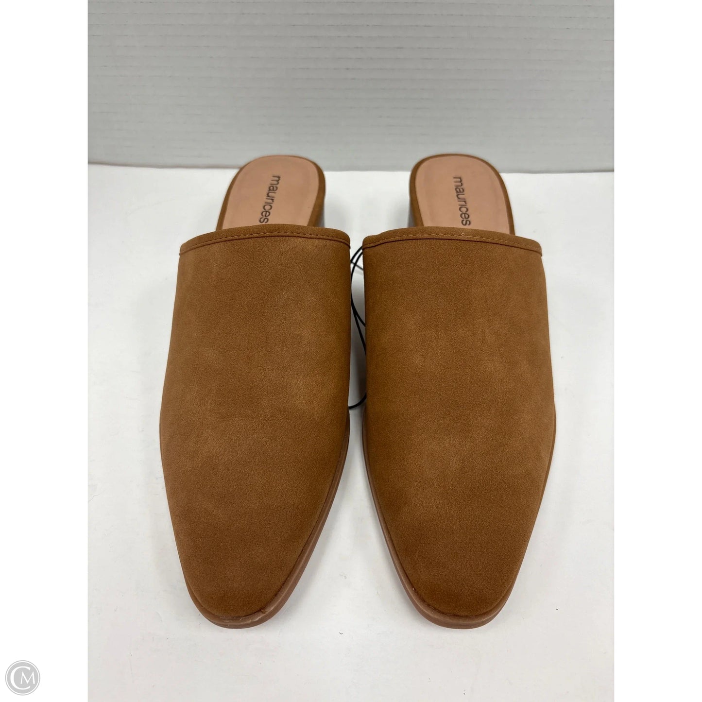 Shoes Heels Wedge By Maurices In Brown, Size: 9.5