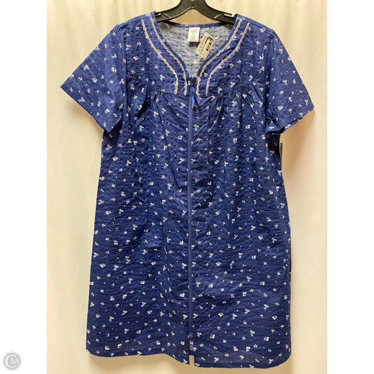 Nightgown By Croft And Barrow In Navy, Size: Xl