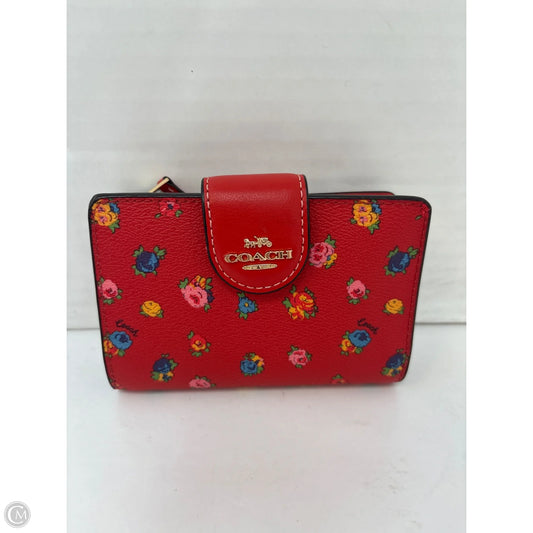 Wallet Designer By Coach, Size: Medium