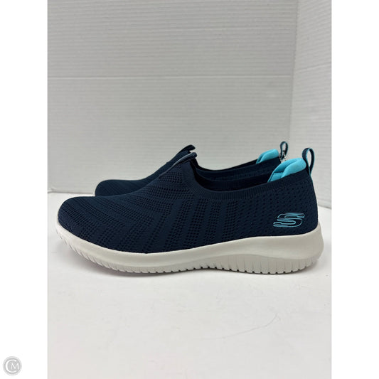 Shoes Athletic By Skechers In Blue, Size: 9