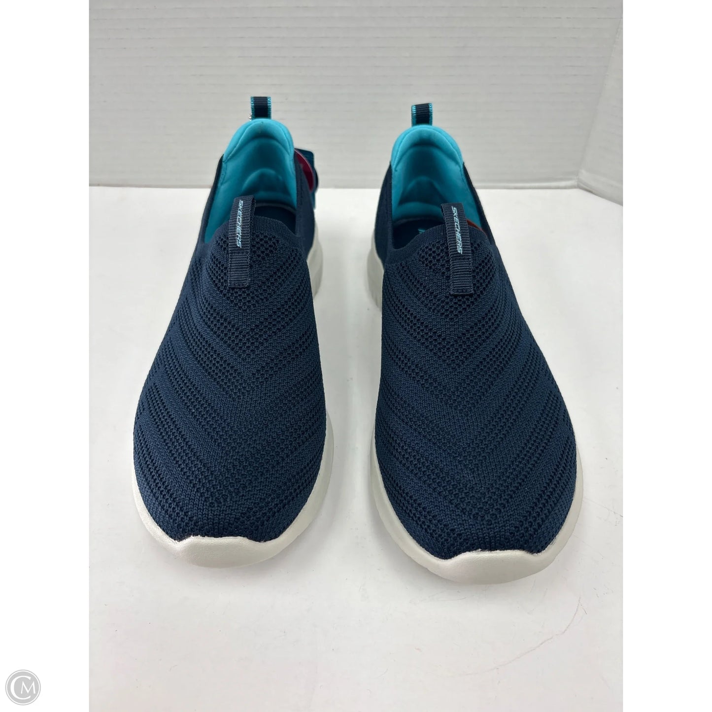 Shoes Athletic By Skechers In Blue, Size: 9
