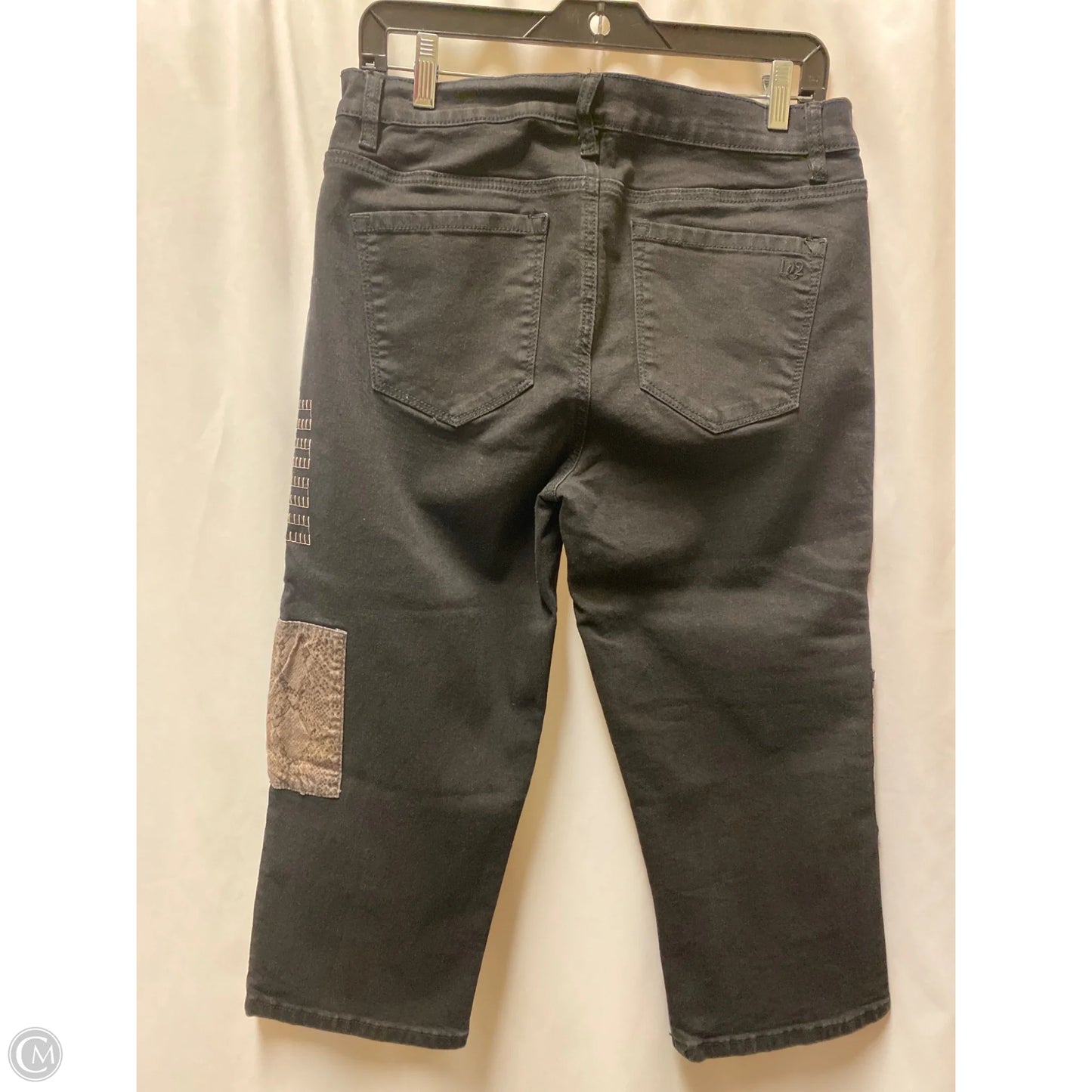 Capris By Dg2 In Black, Size: 14p