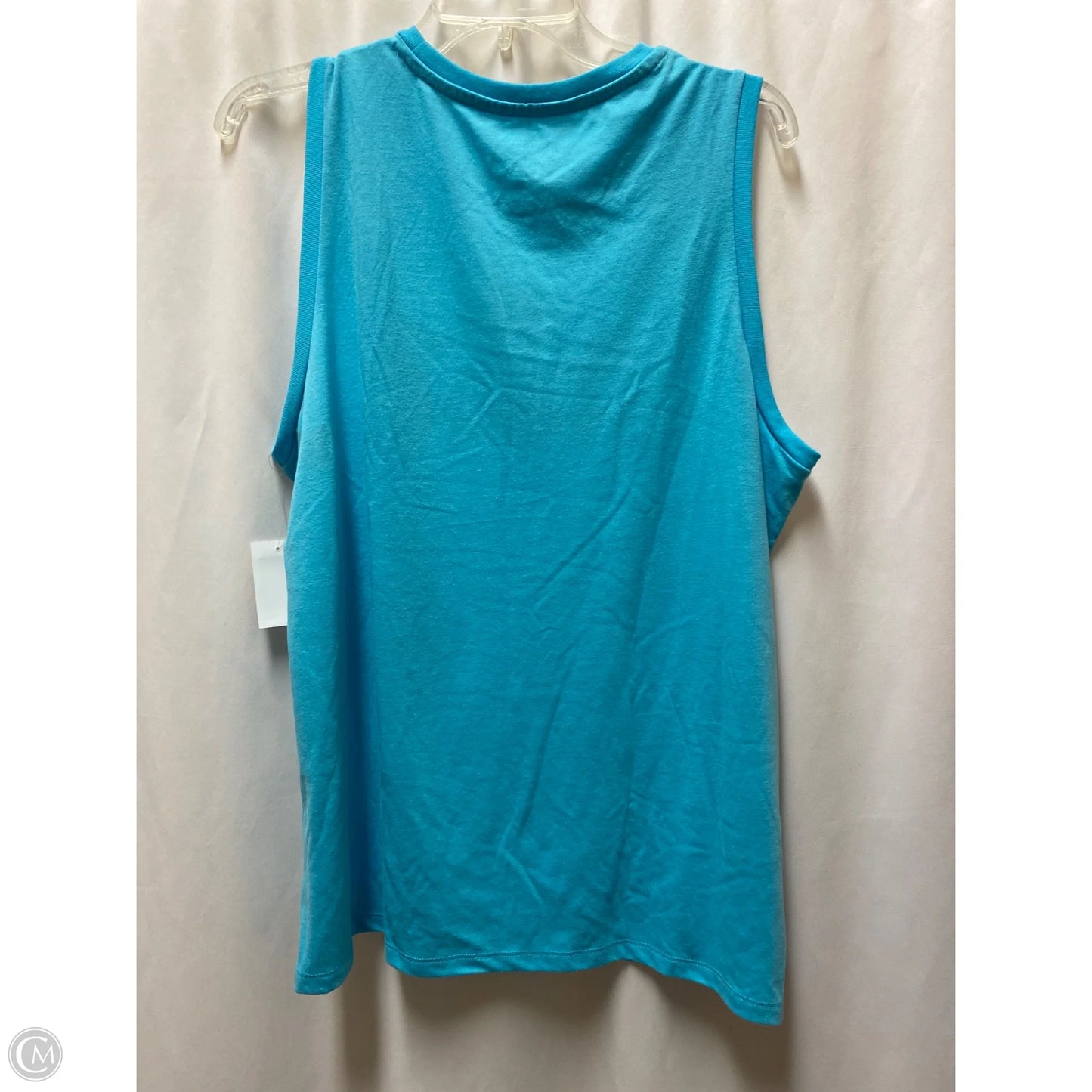 Tank Top By Clothes Mentor In Teal, Size: Xxl