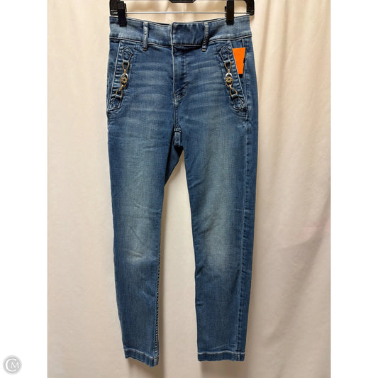 Jeans Skinny By White House Black Market In Blue Denim, Size: 2