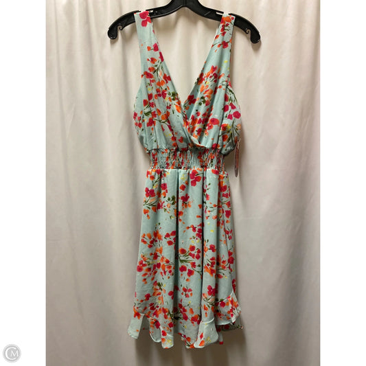 Dress Casual Short By Clothes Mentor In Teal, Size: L