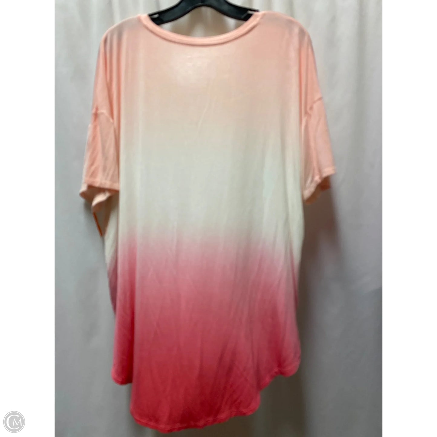 Top Short Sleeve  Time & Tru, In Pink, Size: XL