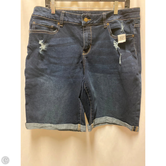 Shorts By Time And Tru In Blue Denim, Size: 14
