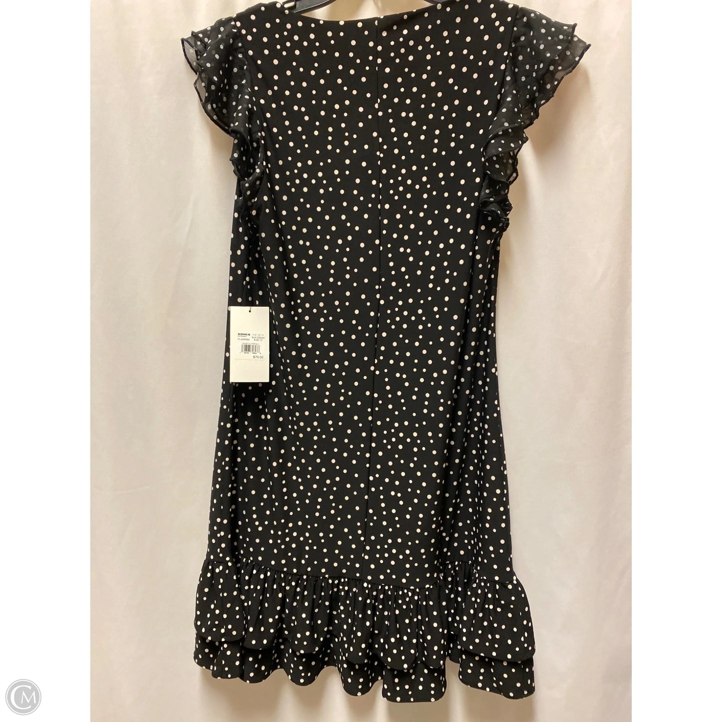 Dress Casual Maxi By Clothes Mentor In Black & White, Size: M