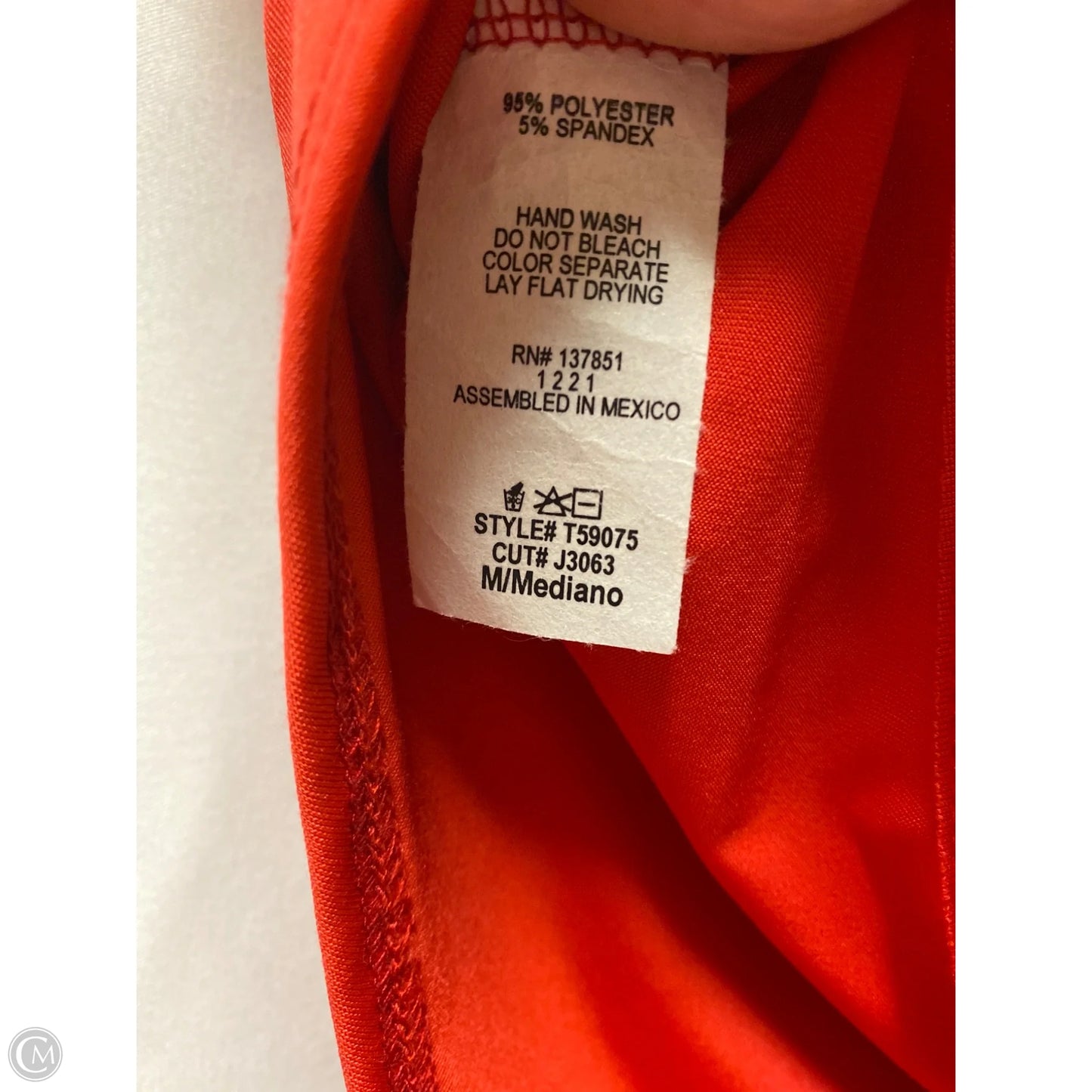 Bodysuit By Gaze In Red, Size: M