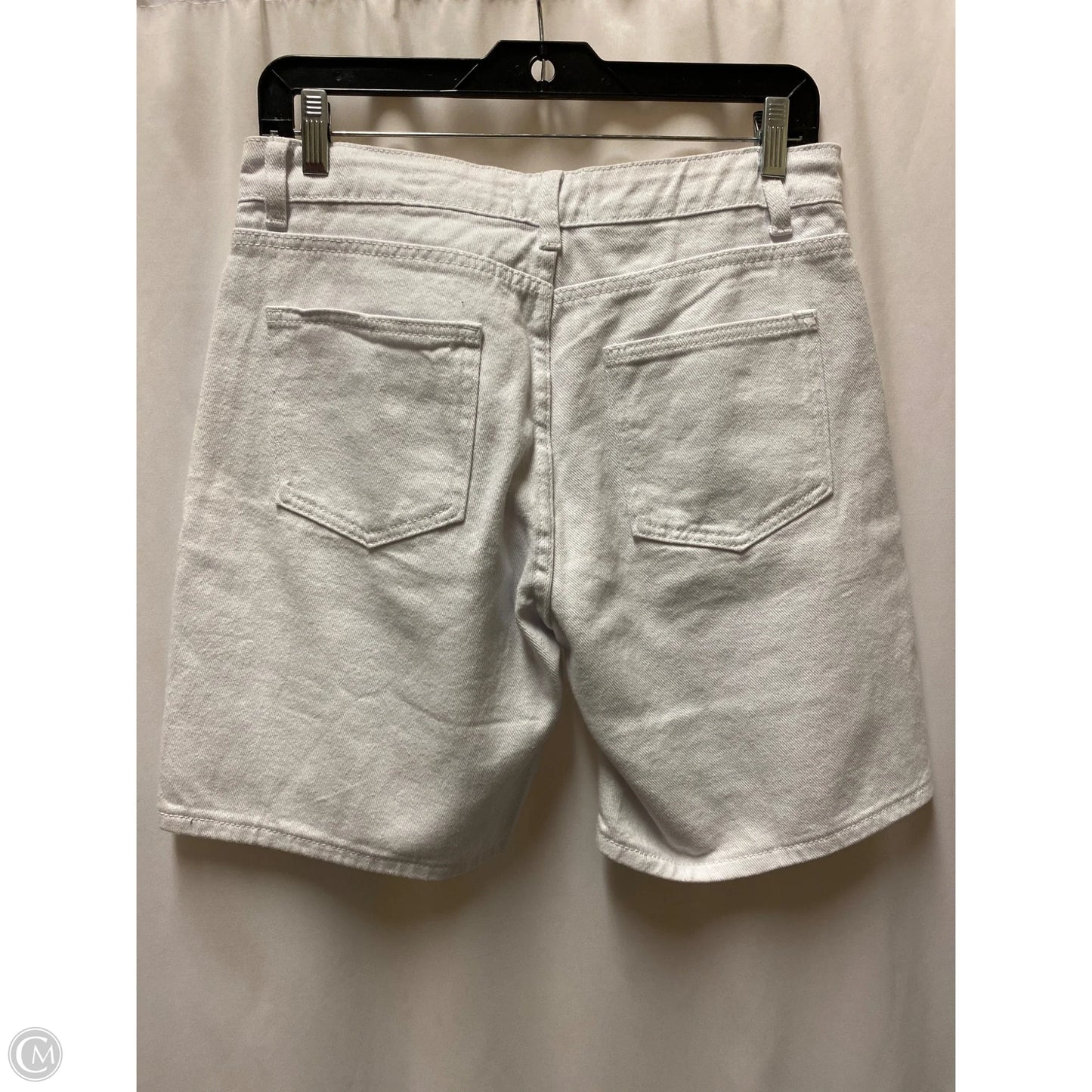 Shorts By Clothes Mentor In White Denim, Size: 8