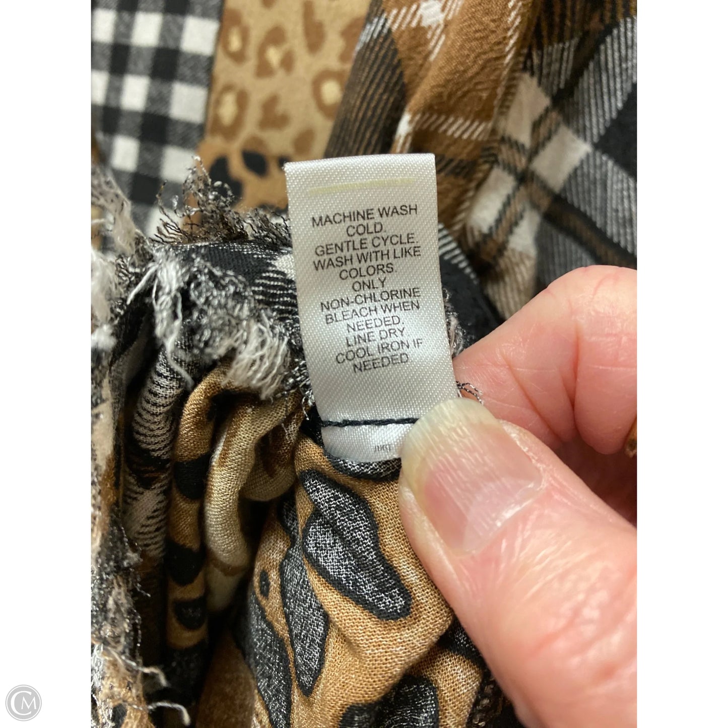 Dress Casual Midi By Cato In Brown, Size: Xl