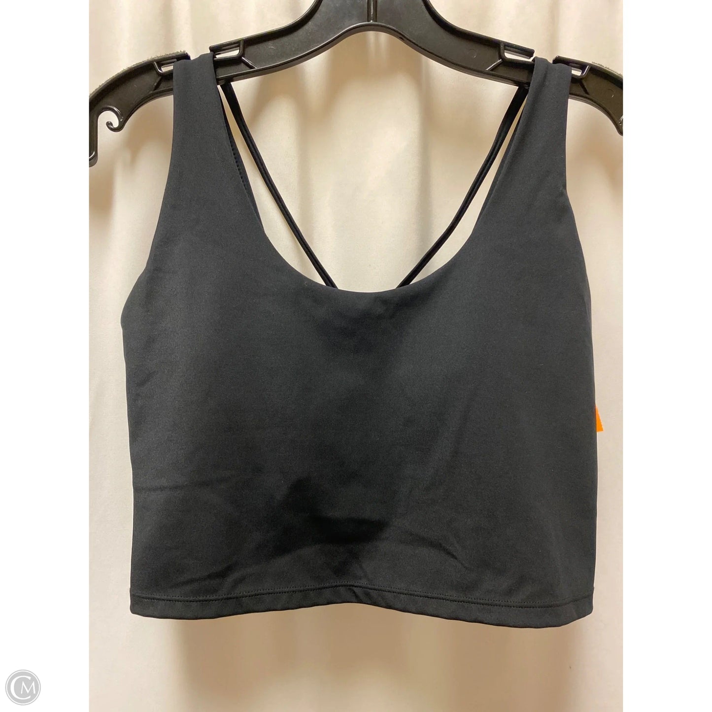 Athletic Bra By Clothes Mentor In Black, Size: M