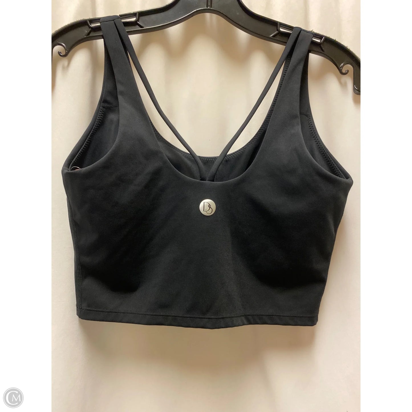 Athletic Bra By Clothes Mentor In Black, Size: M