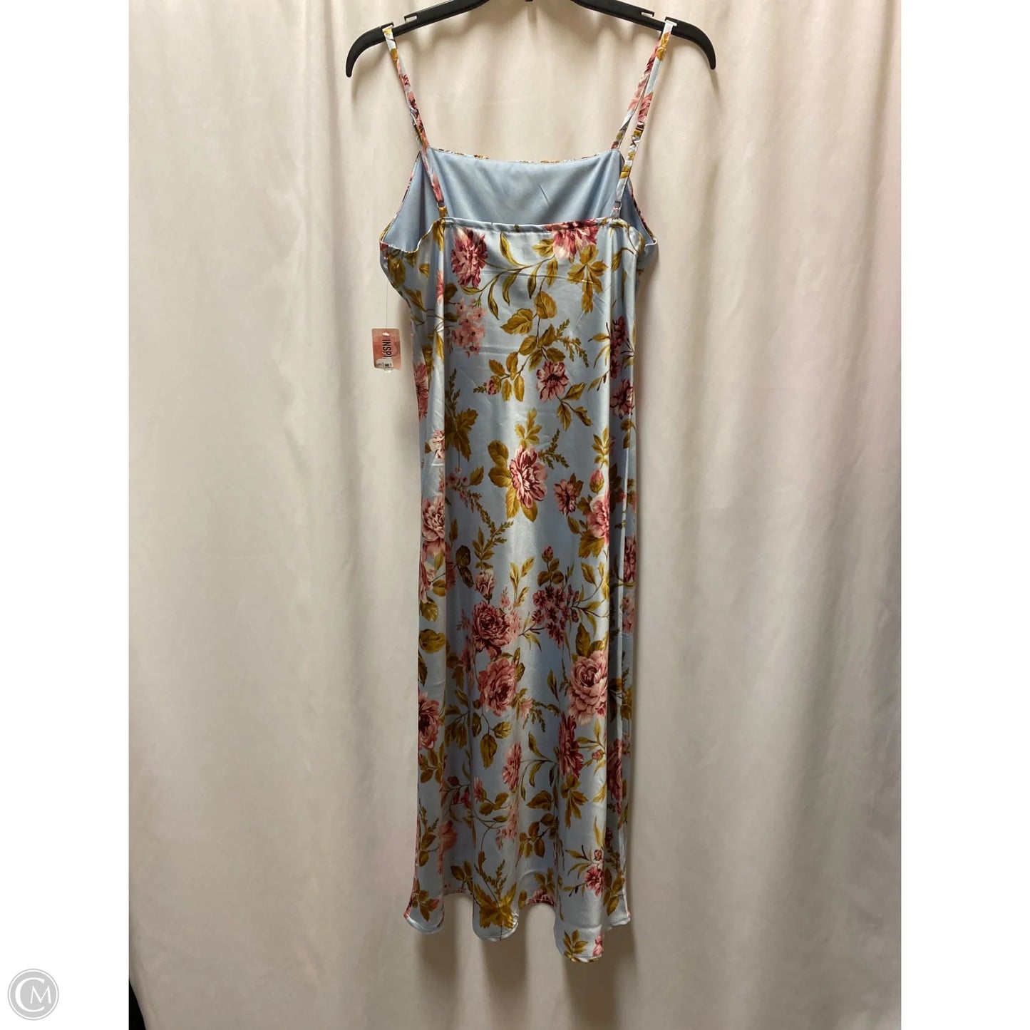 Dress Casual Midi By Inspired Hearts In Blue, Size: Xl