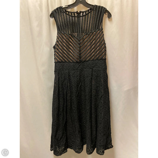 Dress Casual Midi By New York And Co In Black, Size: M
