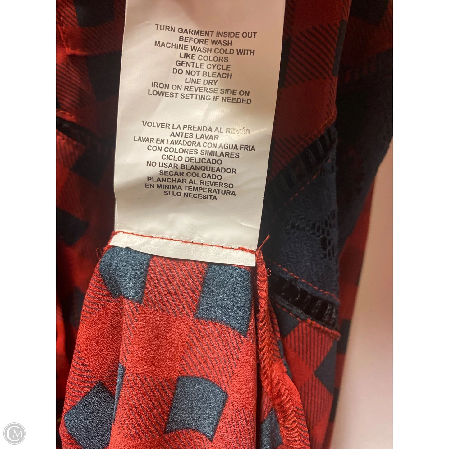 Top Sleeveless By Coco + Jaimeson In Maroon, Size: M