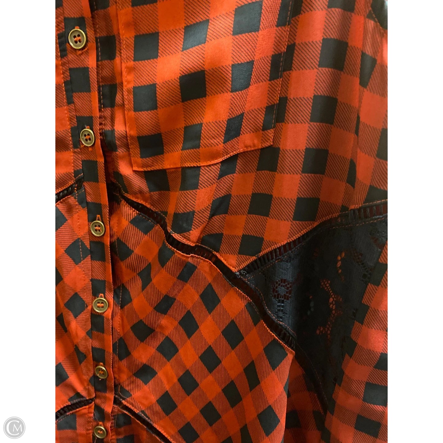 Top Sleeveless By Coco + Jaimeson In Maroon, Size: M