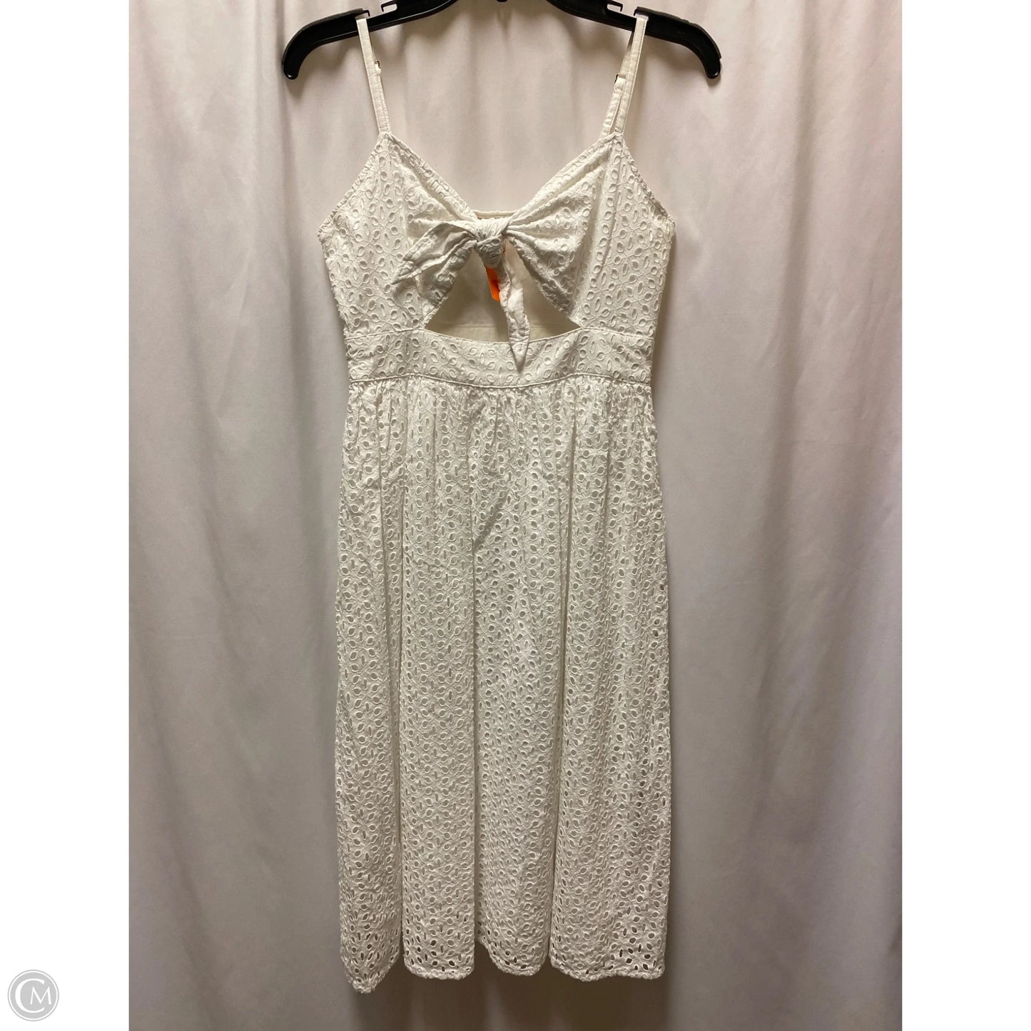 Dress Casual Midi By Michael By Michael Kors In White, Size: Xs