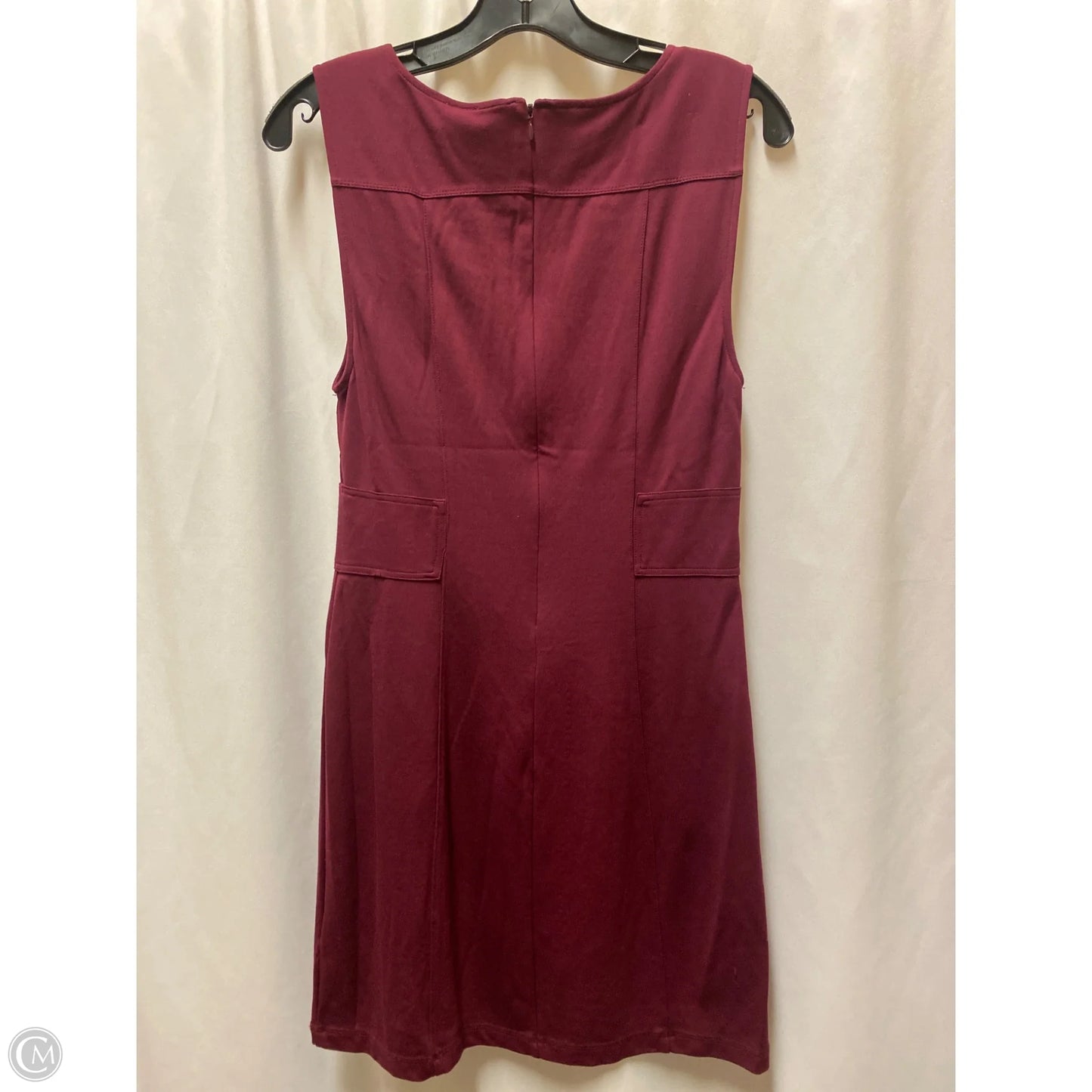 Dress Casual Short By Bobi In Maroon, Size: S