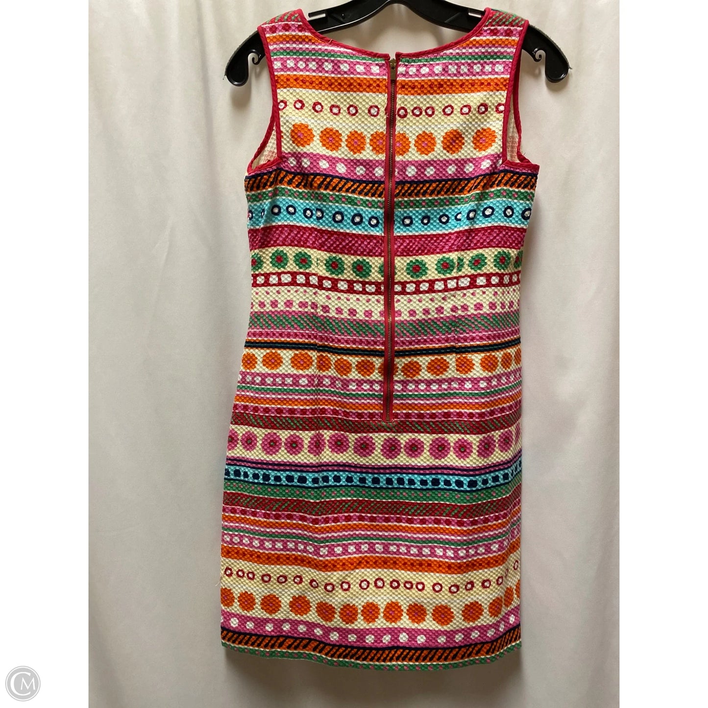 Dress Casual Midi By Talbots In Pink, Size: Sp