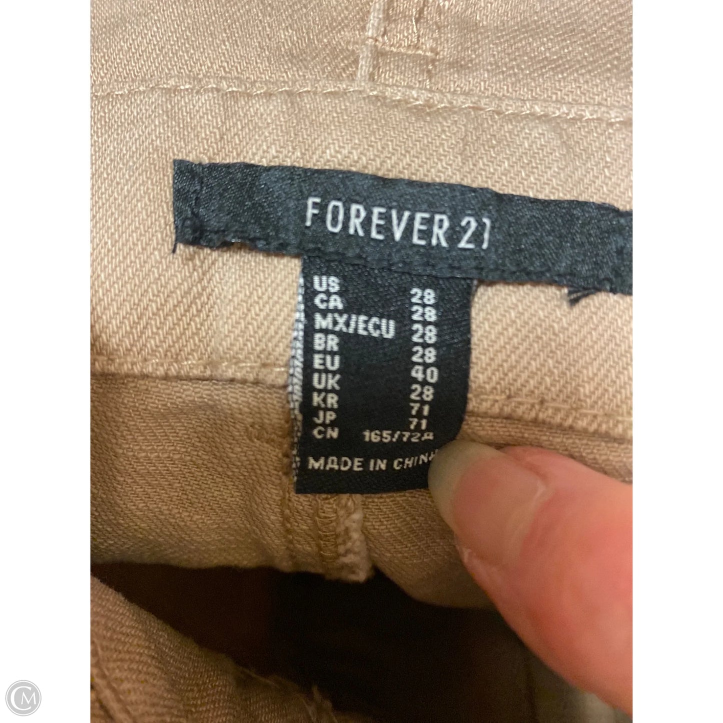Shorts By Forever 21 In Brown, Size: 6