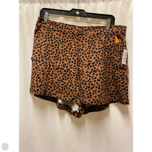 Shorts By Old Navy In Animal Print, Size: L