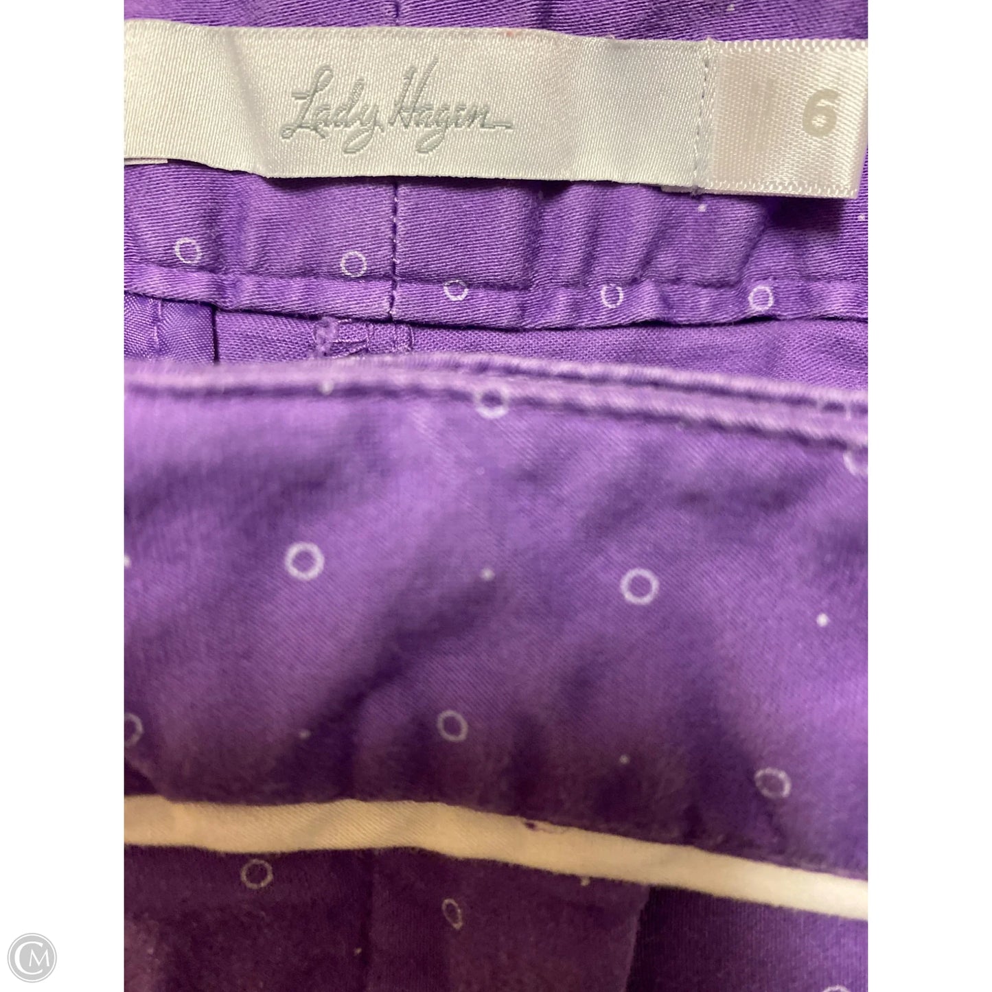 Shorts By Lady Hagen In Purple, Size: 6