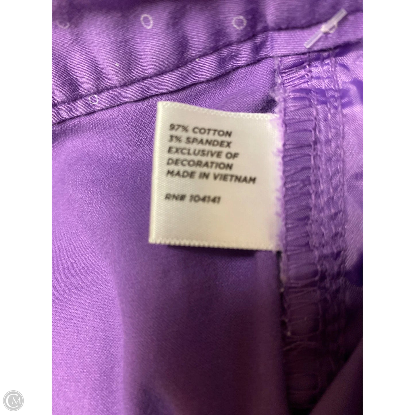 Shorts By Lady Hagen In Purple, Size: 6