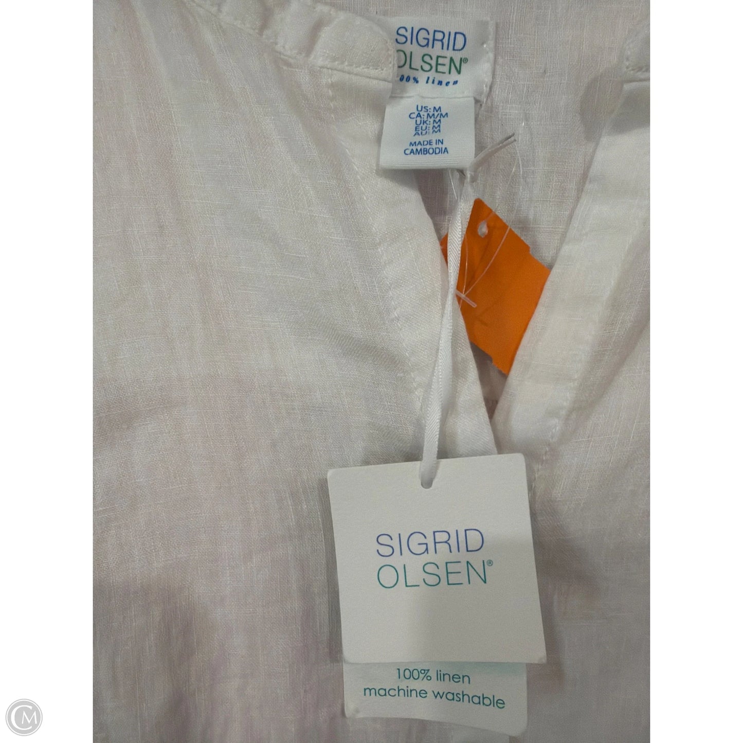 Swimwear Cover-up By Sigrid Olsen In White, Size: M