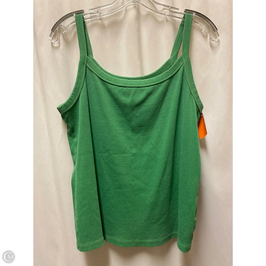 Tank Top By Old Navy In Green, Size: L