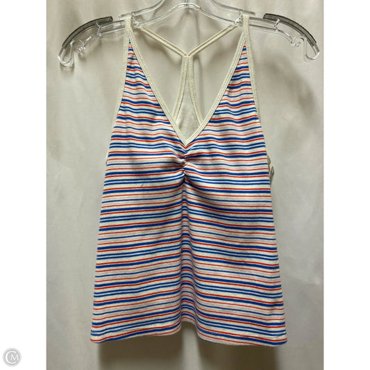 Top Sleeveless By Old Navy In Blue & Red, Size: L