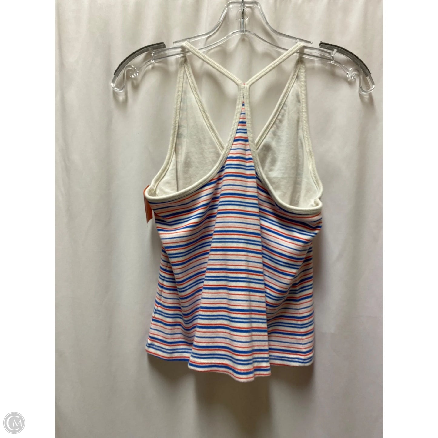 Top Sleeveless By Old Navy In Blue & Red, Size: L