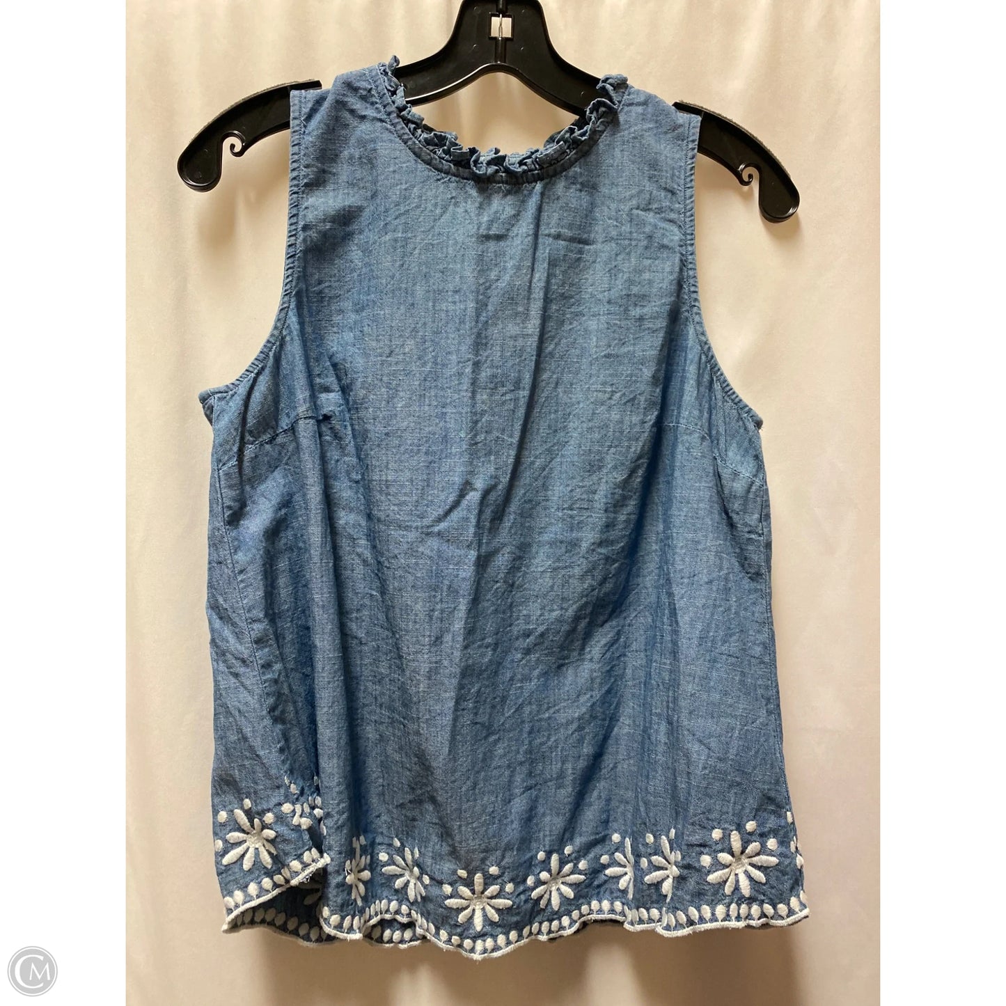 Tank Top By J. Crew In Blue, Size: S