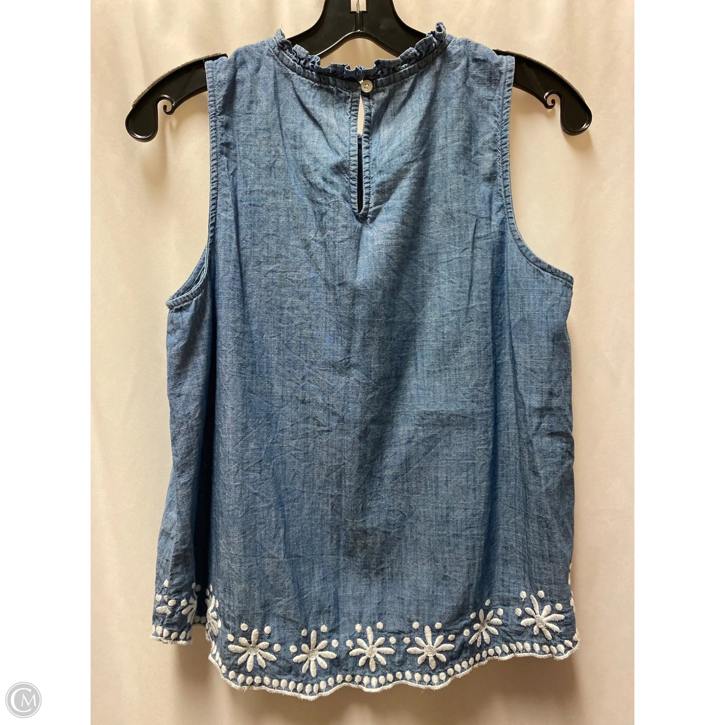 Tank Top By J. Crew In Blue, Size: S