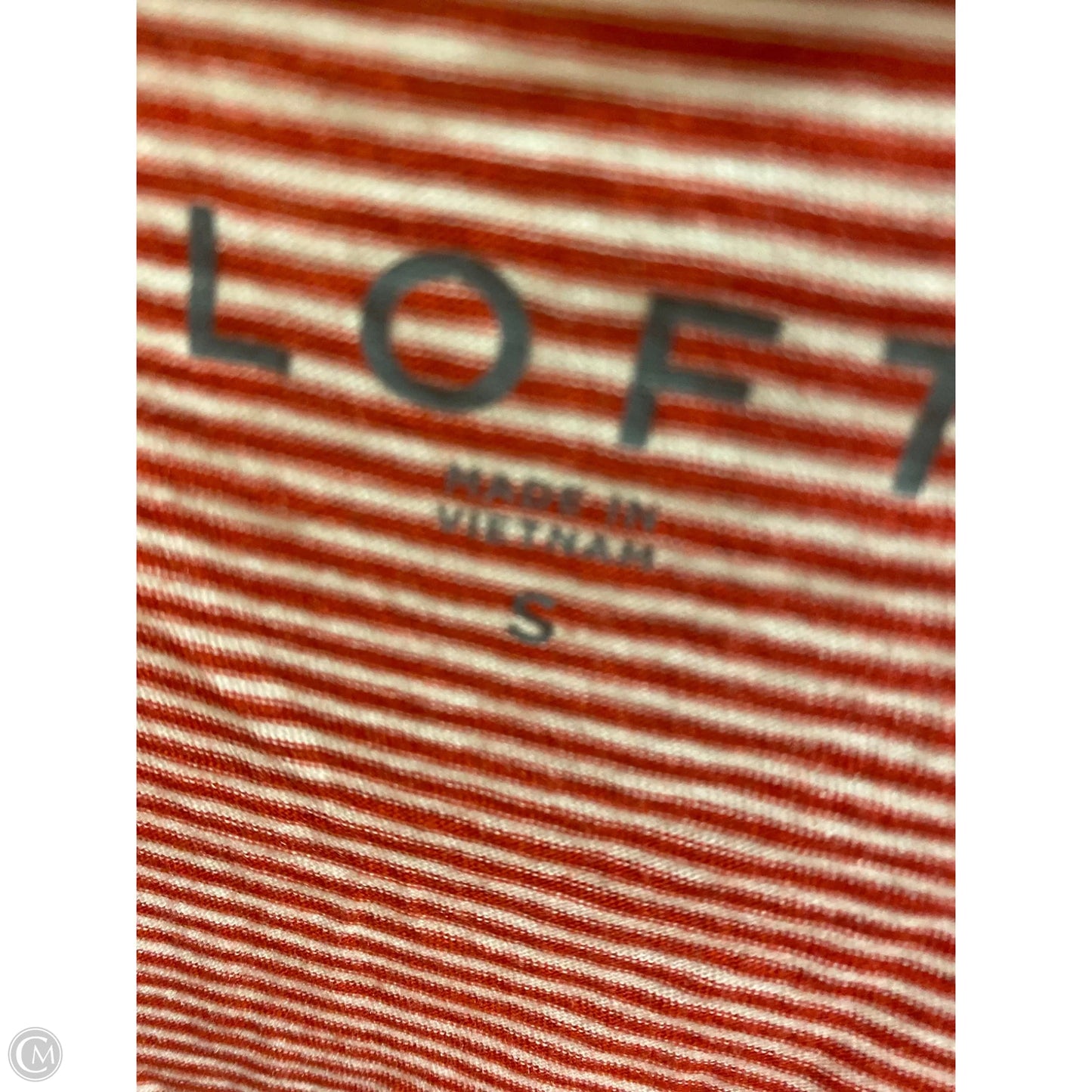 Top Sleeveless By Loft In Red, Size: S