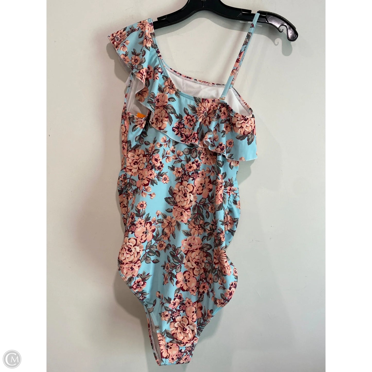 Swimsuit By Clothes Mentor In Teal, Size: L