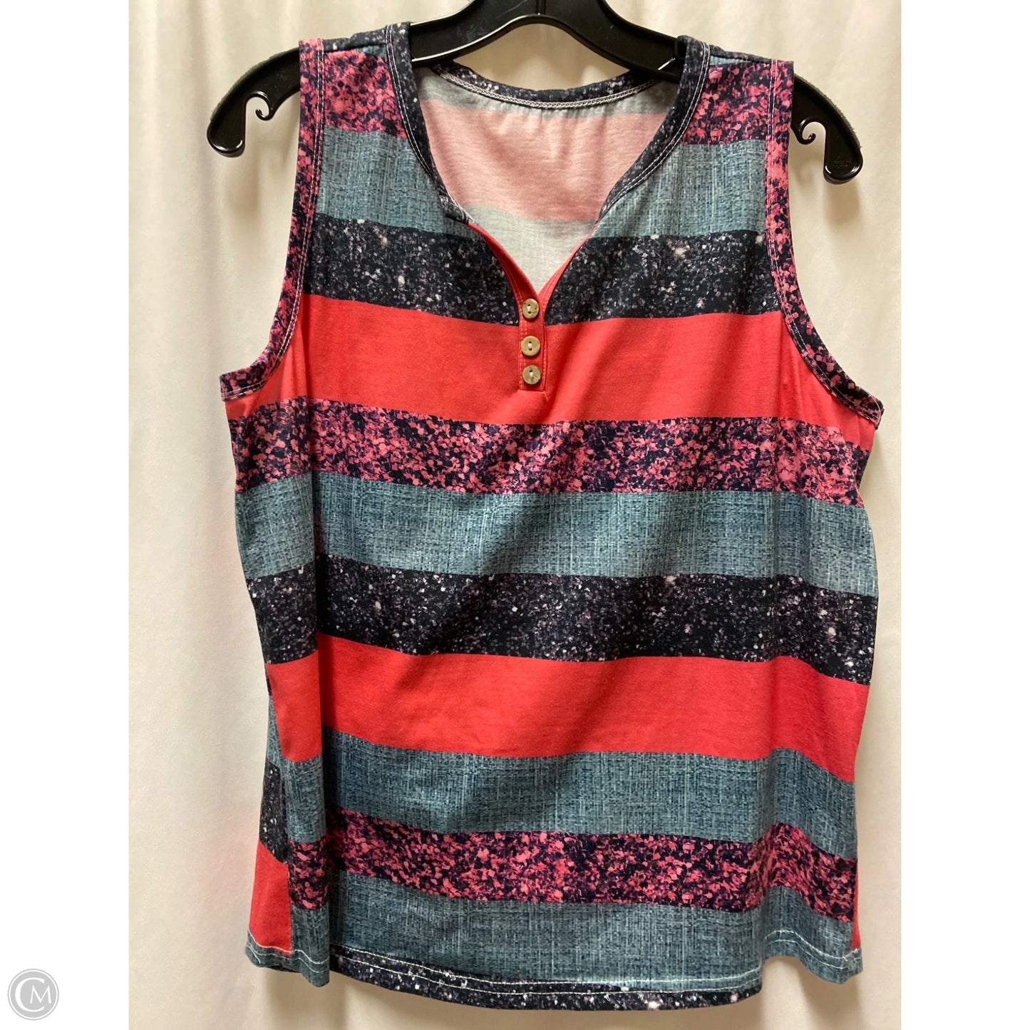Tank Top By Shein In Pink, Size: Xl