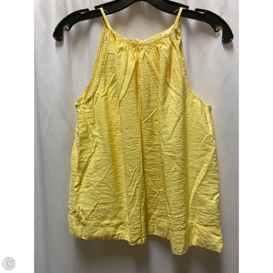 Tank Top By A New Day In Yellow, Size: Xs