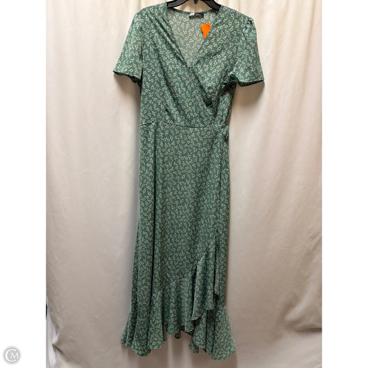 Dress Casual Maxi By Prettygarden In Green, Size: L