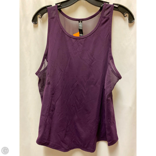 Athletic Tank Top By 90 Degrees By Reflex In Purple, Size: M