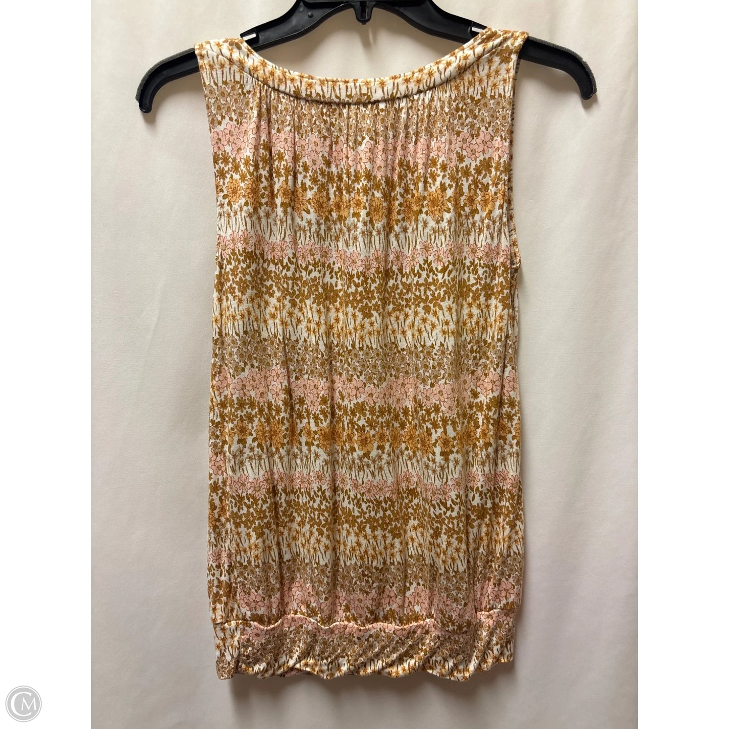 Top Sleeveless By Loft In Orange, Size: Xs