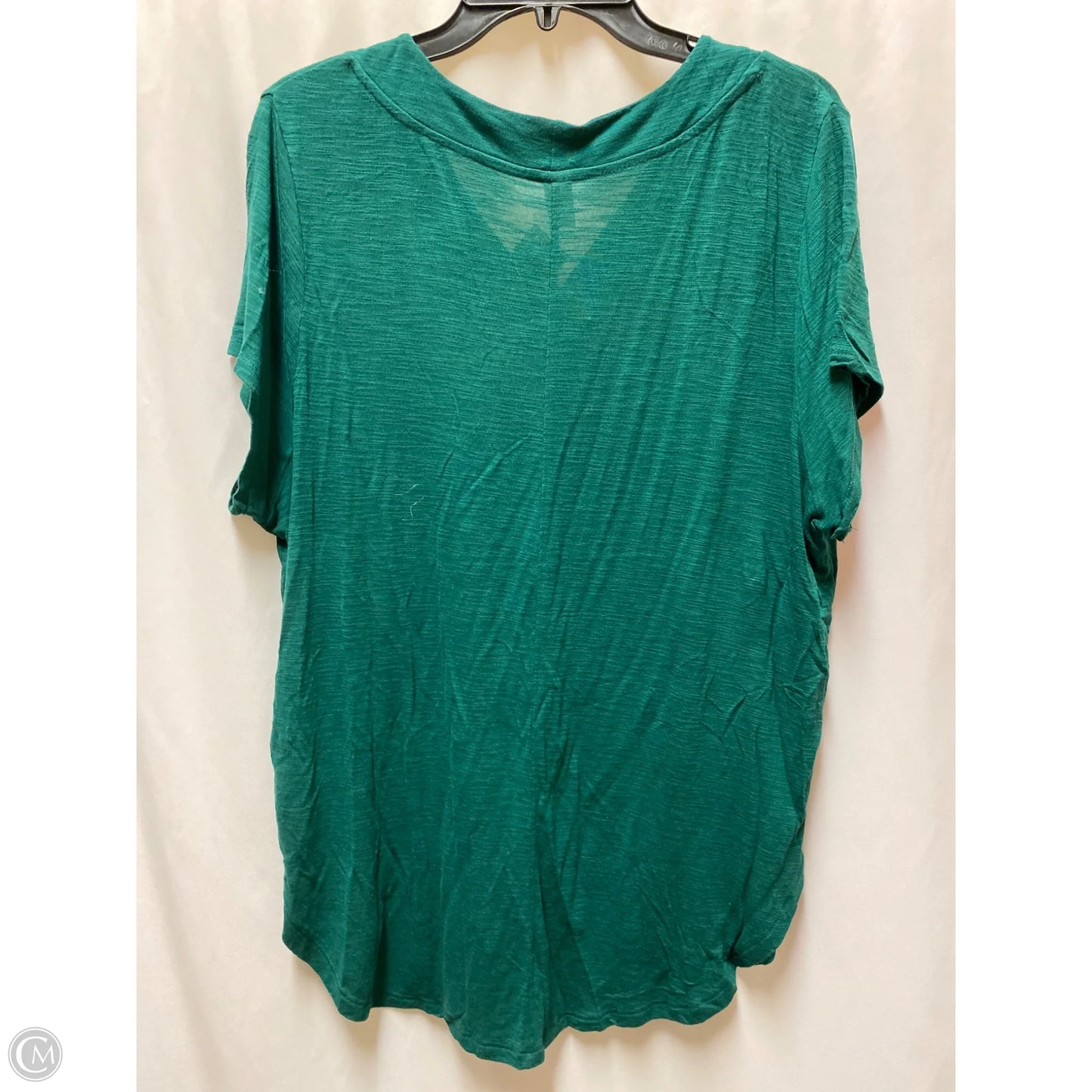 Top Short Sleeve By Old Navy In Green, Size: Lp