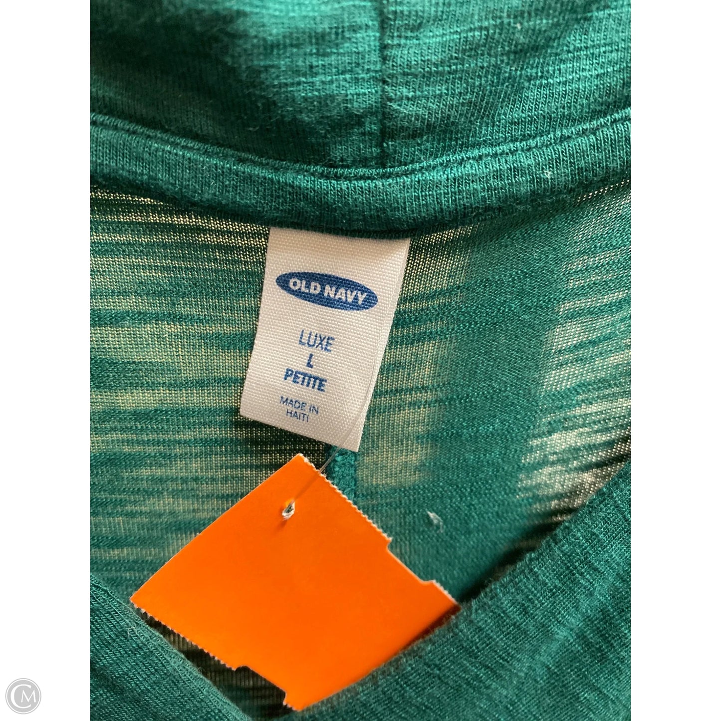 Top Short Sleeve By Old Navy In Green, Size: Lp