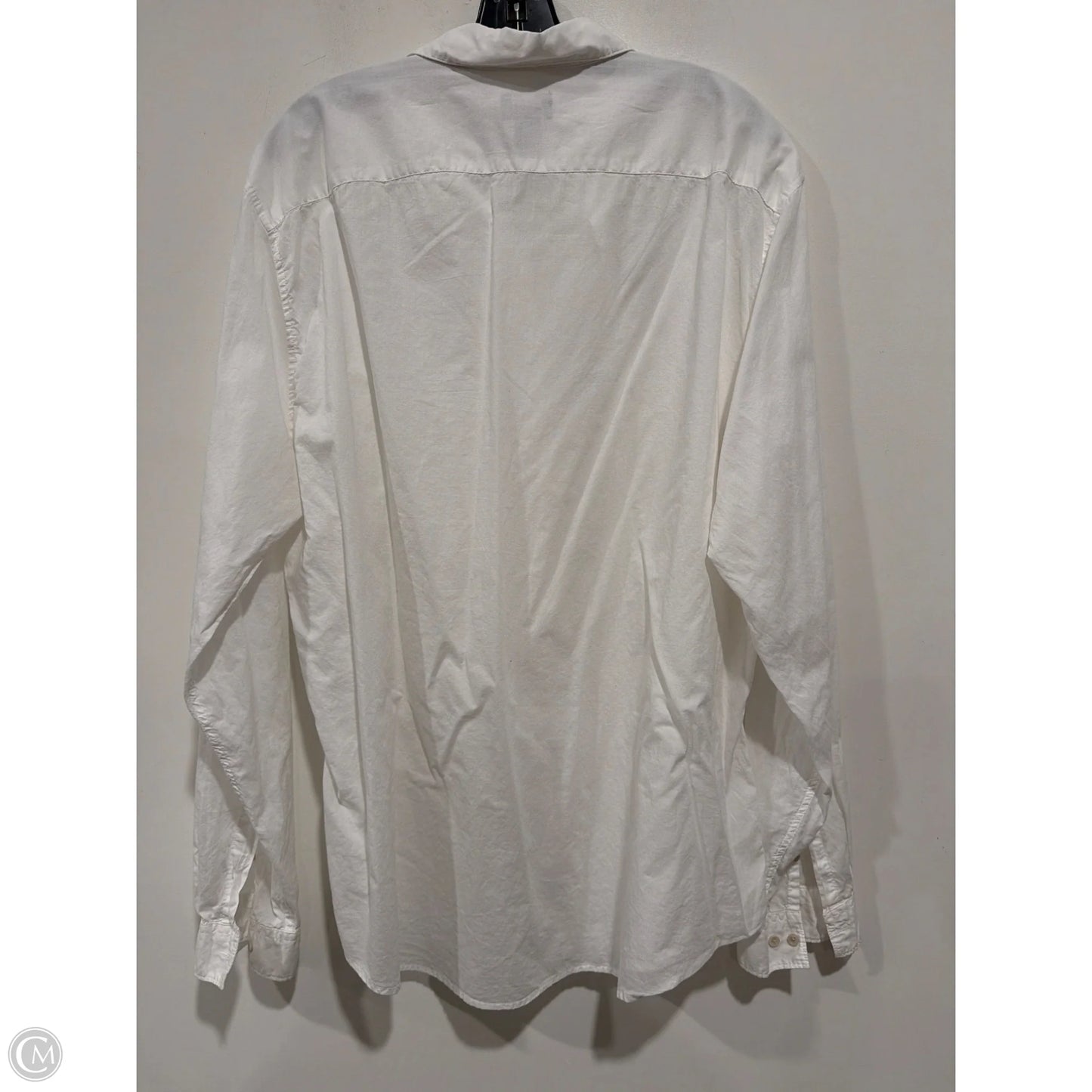 Top Long Sleeve By H&m In White, Size: Xl