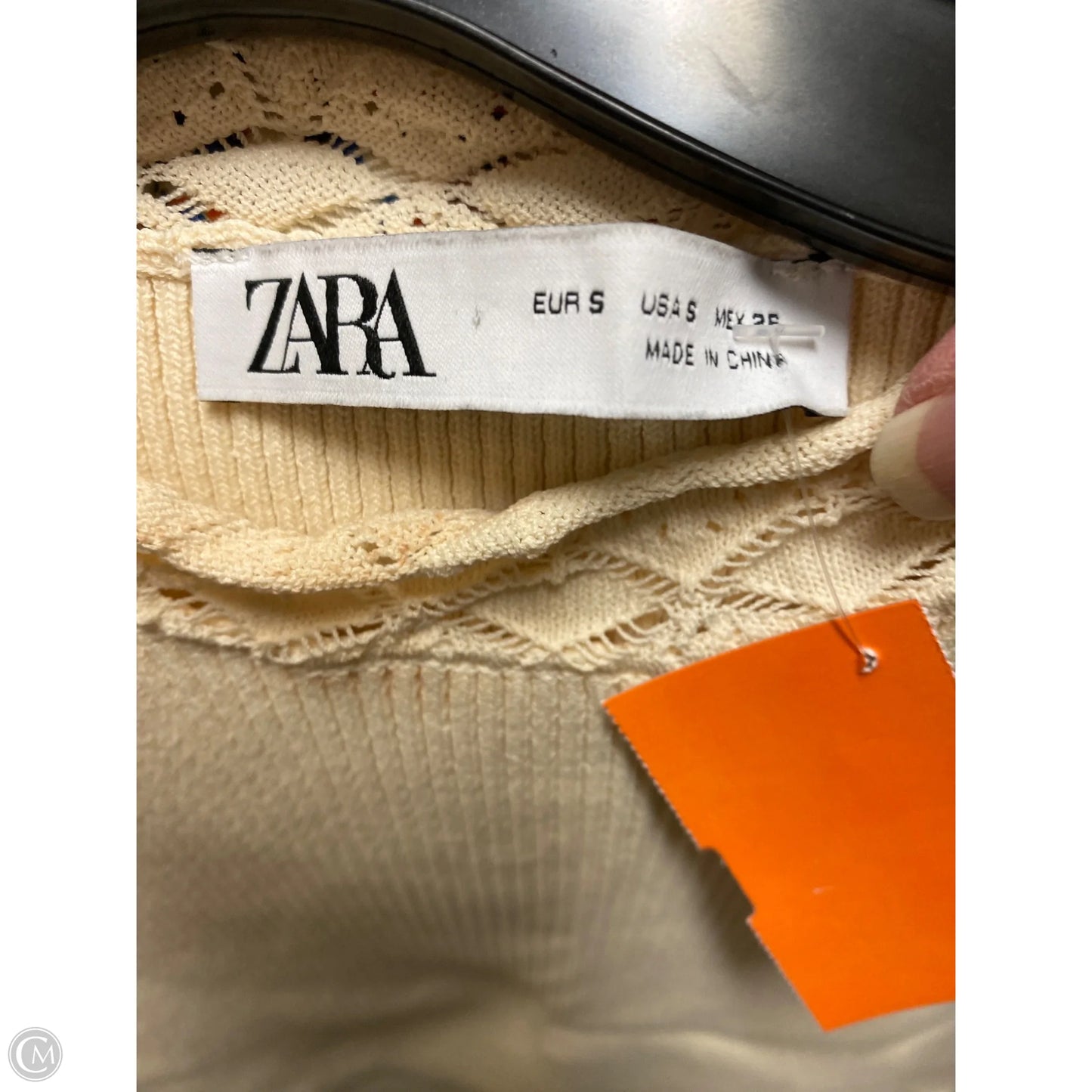 Tank Top By Zara In Yellow, Size: S